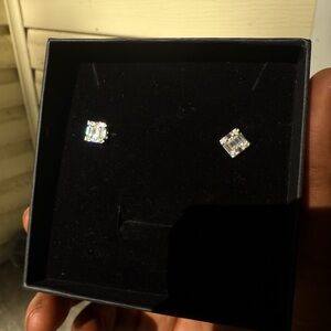 Elegant Silver Stud Earrings